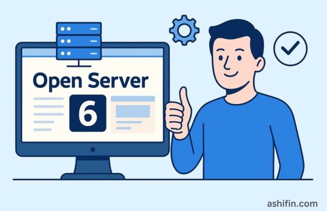 Як встановити або оновити Open Server 6