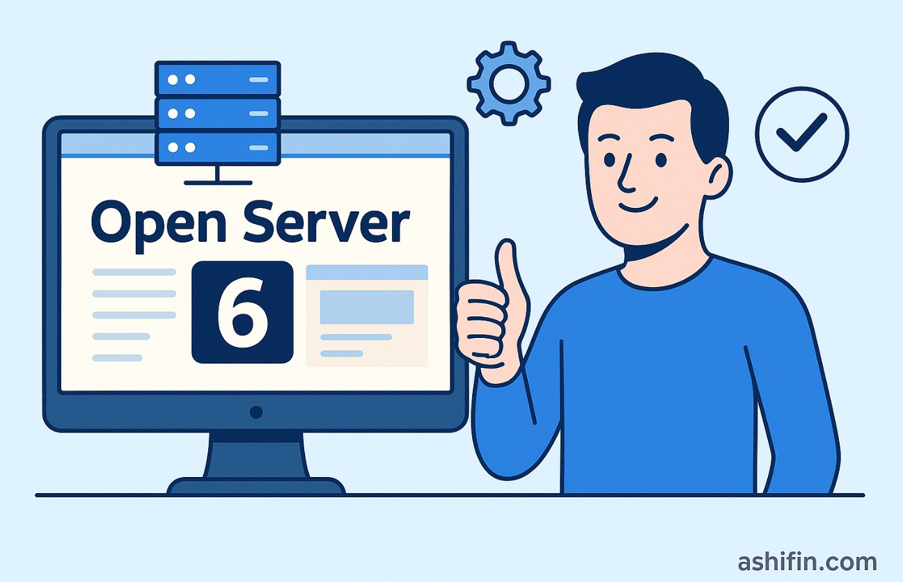 Как установить или обновить Open Server 6+