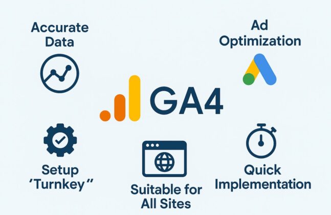 Google Analytics 4 (GA4) через Google Tag Manager - полный гайд 2025